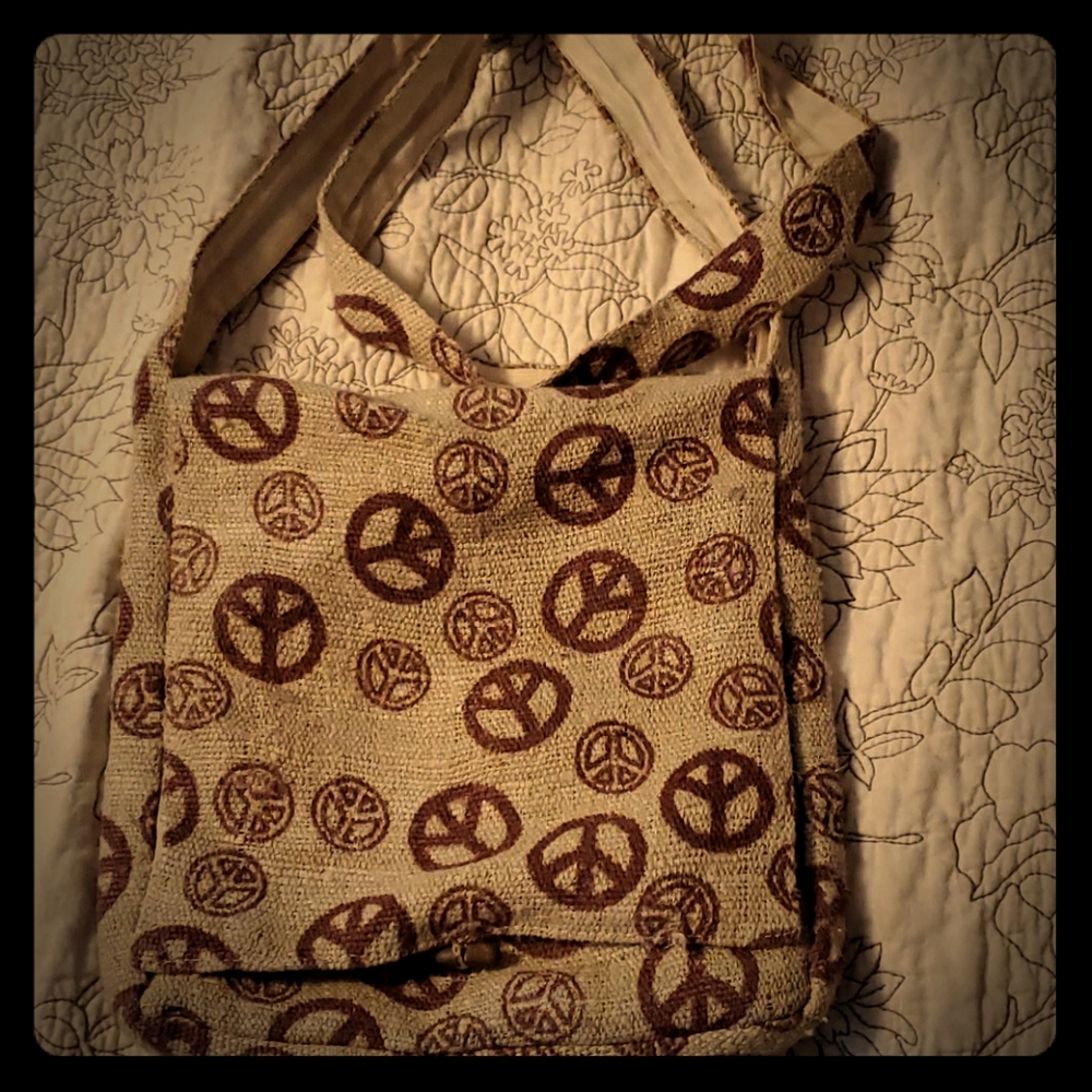Cross body HEMP BAG